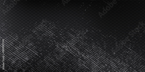 Vintage film filter overlay with dust and scratches. Grunge vector texture for retro photo effects, video overlays, or distressed design elements. Transparent background for easy layering.