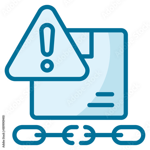 Supply Chain Disruption Icon