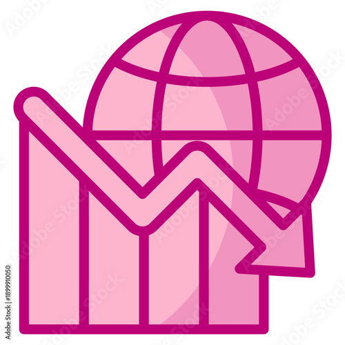 Economic Downturn Icon