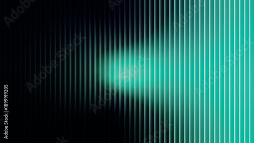 Abstract soundwave visualization template for music and podcast covers