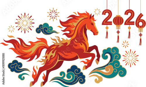 celebrating the Lunar New Year 2026, the Year of the Horse