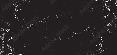 Abstract vector noise. Small particles of debris and dust. Distressed uneven background. Grunge texture overlay with fine grains isolated on white background. Vector illustration. EPS10.
