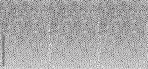 Abstract vector noise. Small particles of debris and dust. Distressed uneven background. Grunge texture overlay with fine grains isolated on white background. Vector illustration. EPS10.