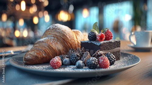 Assorted desserts and pastries