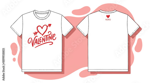 Versatile White Round Apparel Template, Flat Vector Design for Clothing Mockups