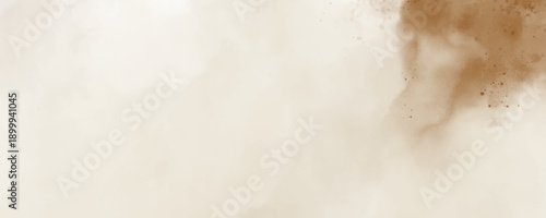 Abstract watercolor art background template. beige brown watercolor backdrop empty space for text, banner, presentation or product display graphic design