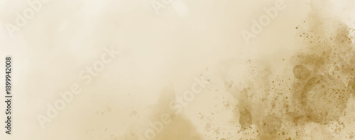 Abstract watercolor art background template. beige brown watercolor backdrop empty space for text, banner, presentation or product display graphic design