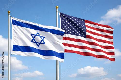 Flag of the USA and America