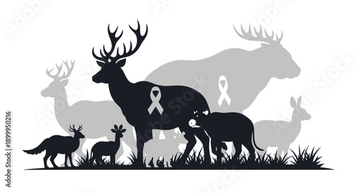 Wildlife from around the world celebrate a day together