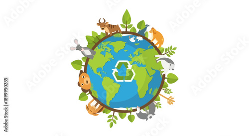 Celebrating world wildlife day with animals and plants around the globe