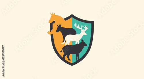 Celebrating world wildlife on a sunny day with animals and nature