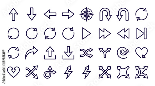 Vector Icons for Charity, Donation, and Social Welfare Concepts