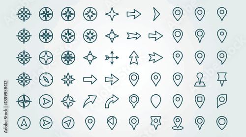 Happy family with two children standing inside a house silhouette illustration