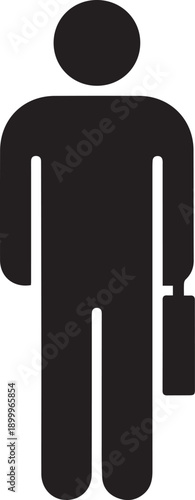 black and white leather belt set vector icon