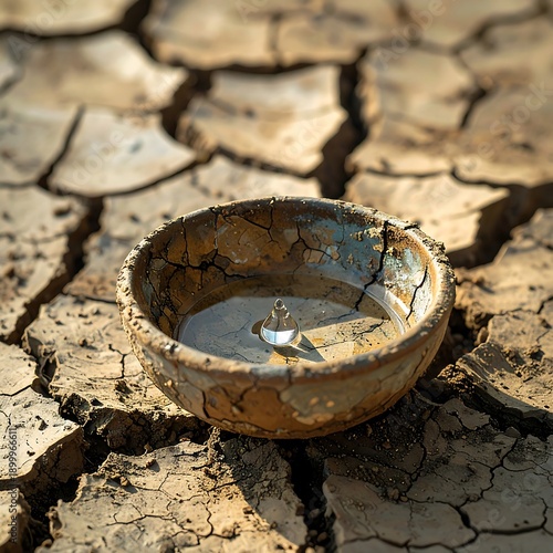 Global warming drought symbolism high resolution photo