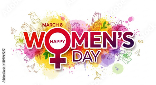 International Women's Day celebration on March 8th Honouring women's achievements and equality