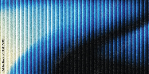 Holographic vertical stripe pattern with vibrant purple, blue, yellow,red gradient. Abstract black background, iridescent texture lines in radiant colors  
