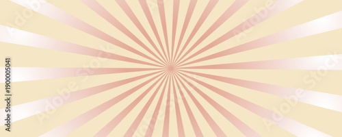 Circus background and spiral retro rays vector pattern. Vintage poster of red white sun or star burst radial lines with grunge texture, circus, carnival, summer fair or chapiteau backdrop,eps.10