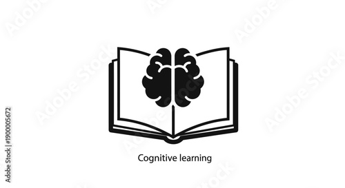 Brain Open Book Learning Education.