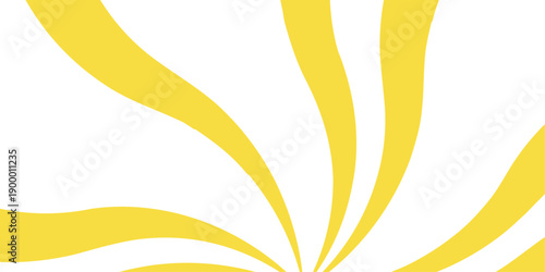 Vector Abstract artistic sunburst pattern with vivid yellow rays. Graphic element for creative design. evoking feelings of joy, warmth and energy 