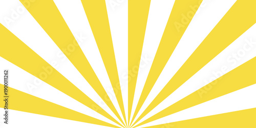 Vector Radiant sunburst pattern emanating vibrant energy 