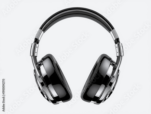 headphones isolated on white