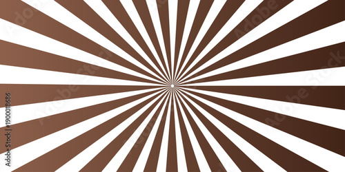 Vintage grunge sunburst background with abstract retro rays and a dirty paper texture design in blue and brown for a weathered vector illustration backdrop