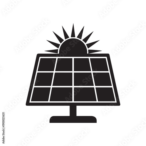 Solar Screen Icon Vector Illustration