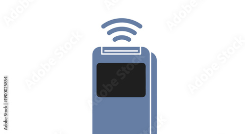 Wireless smart card reader device.