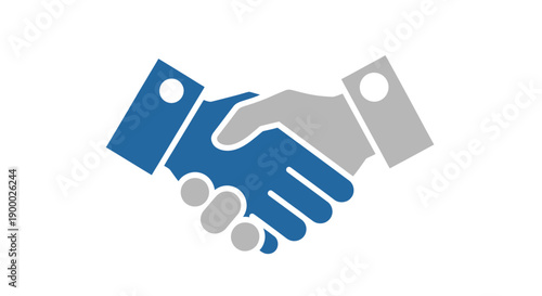 Handshake Business Partnership Agreement.