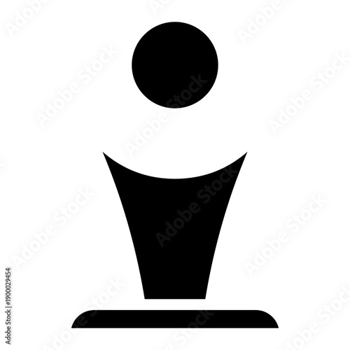 Achievment award and recognition icon vector illustration