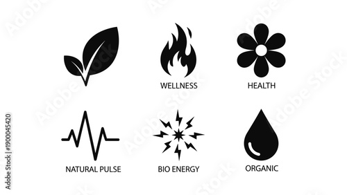 Health and Wellness Icons