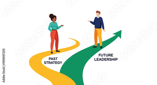 Choosing the Path: Past Strategy vs. Future Leadership. Business Evolution, Decision Making, and Growth Direction.