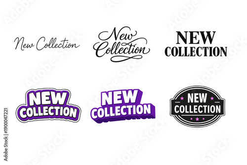 New collection: stylish typography logos showcasing diverse textual designs