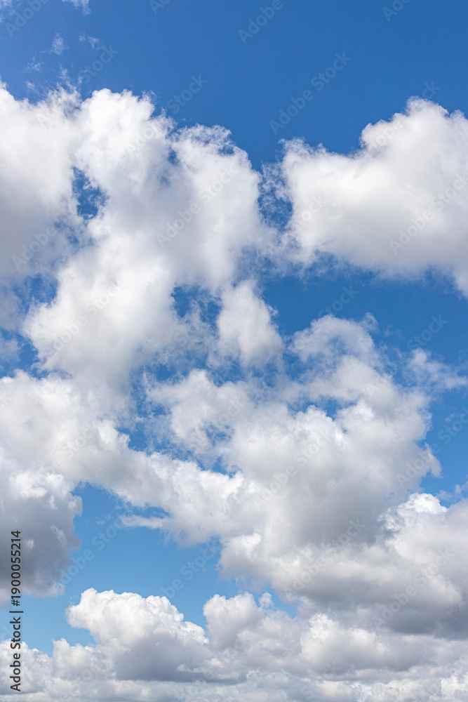 Fototapeta premium A very English cloudscape over the Pennine Hills near the village of Catton, Northumberland, England UK