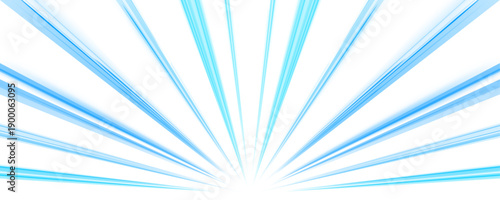 Neon blue lines twist across a dark city street. Motion trails flow dynamically, showing futuristic speed. Vector illustration with glowing energy effects. PNG