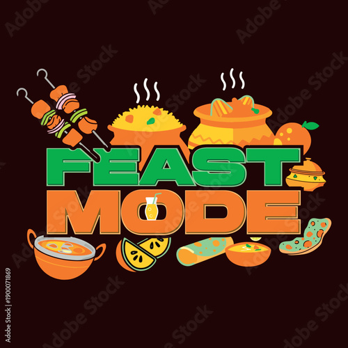 Feast Mode On Eid Design