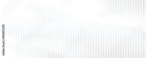 Transparent corrugated plastic ribbed glass background with abstract line patterns. 3D gradient light effects for retail windows or architectural panels.