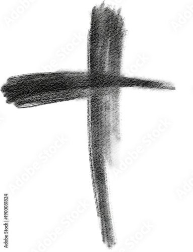Canvastavla Ashes for Ash Wednesday