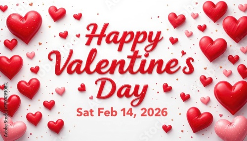 Celebrate the romantic and joyful spirit of valentine's day on february 14, 2026 with heartfelt designs