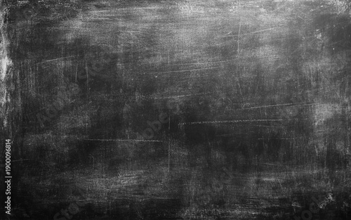 Dirty Black Distress Texture Background. Vintage Chalkboard Grunge Overlay. 