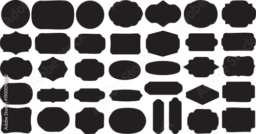 Vintage Decorative Label and Frame Collection for Branding