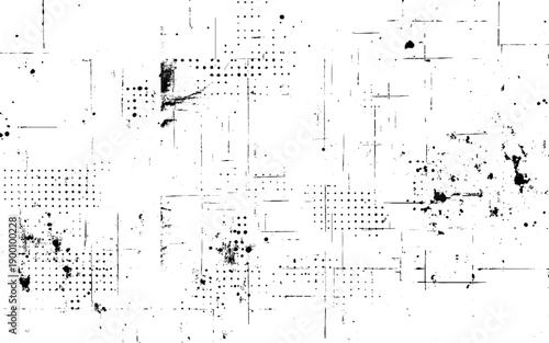 Abstract scratch grunge urban background. Particles of debris and dust. Distressed uneven background. Vector illustration. EPS10