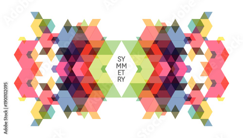 Abstract geometric background. Translucent pattern of overlapping geometric shapes. Cover design template. Vector illustration for a banner, flyer, poster, or brochure.