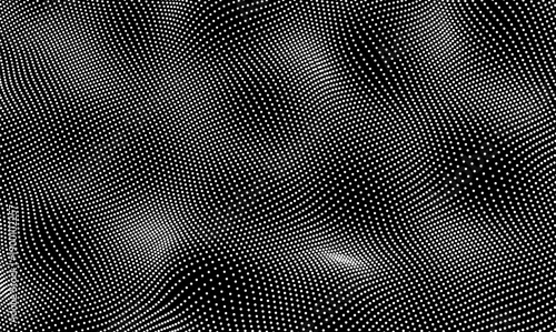 Background with convex forms. Grid surface with ripples and reflections. 3d dynamic vector illustration.  Cover design template. 3d vector illustration. Design for banner, flyer, poster or brochure.