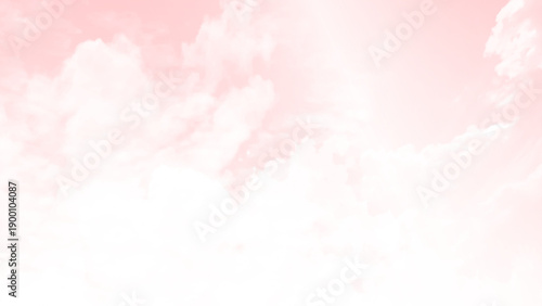 Pure Pink Sky with Soft Cloud Texture. . Fresh Pink Sky Background with Gentle Clouds