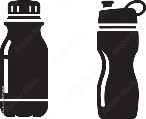 Water Bottles Icon drink bottle sports bottle