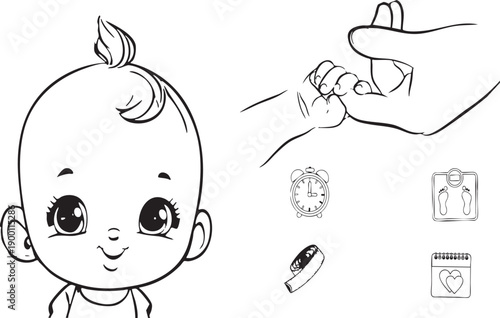 ребенок день рождение 
