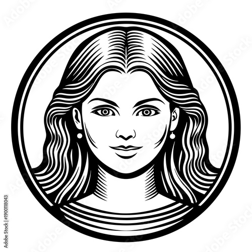 Mother and son sharing a moment of laughter, conveying warmth and family joy, stylized illustration