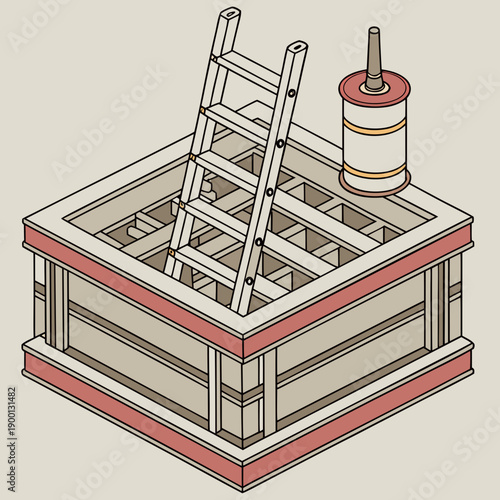 Layered composite structures represent advanced materials technology, highlighting innovation in modern engineering and scientific discovery.